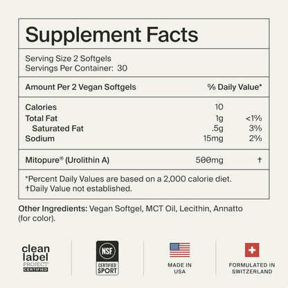 Mitopure Softgels